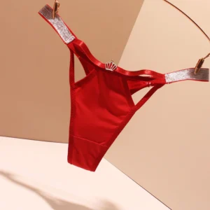 American Style Breathable Cotton Thong Panties- 001