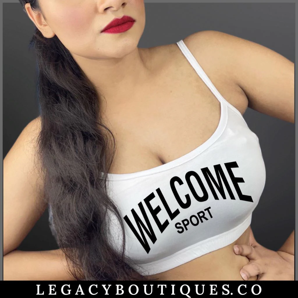 welcome-sport-printed-comfortable-soft-bra-for-womens-994741 Sport Printed Comfortable Soft Bra - Image 1